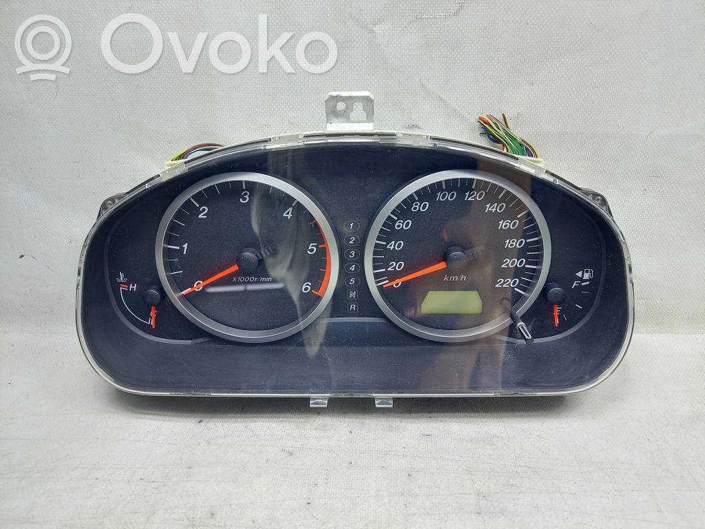 Mazda 2 Geschwindigkeitsmesser Cockpit 