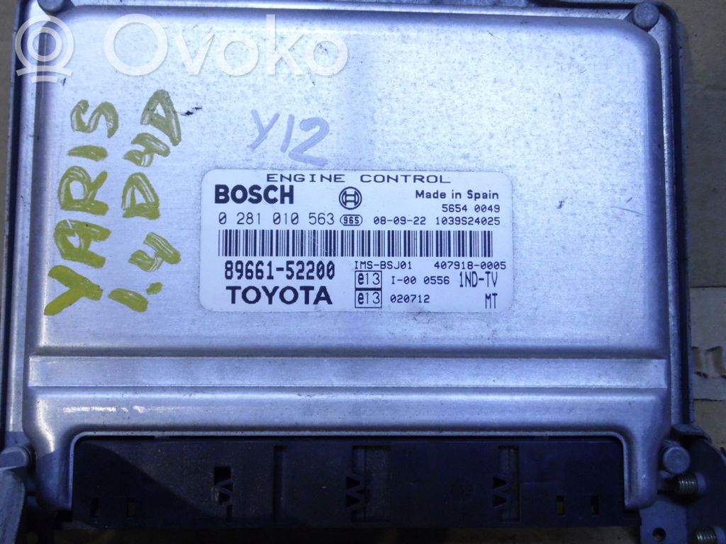Engine control unit/module   0281010563
