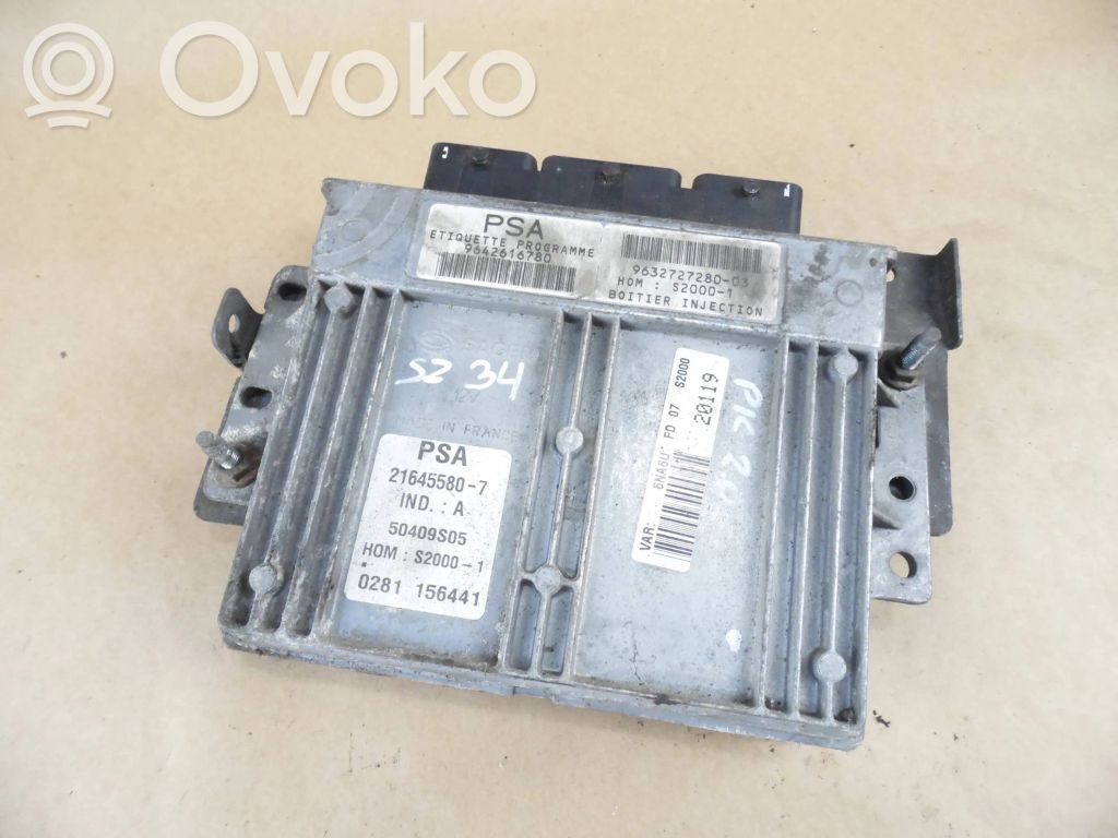 Citroen Xsara Picasso Engine control unit/module 