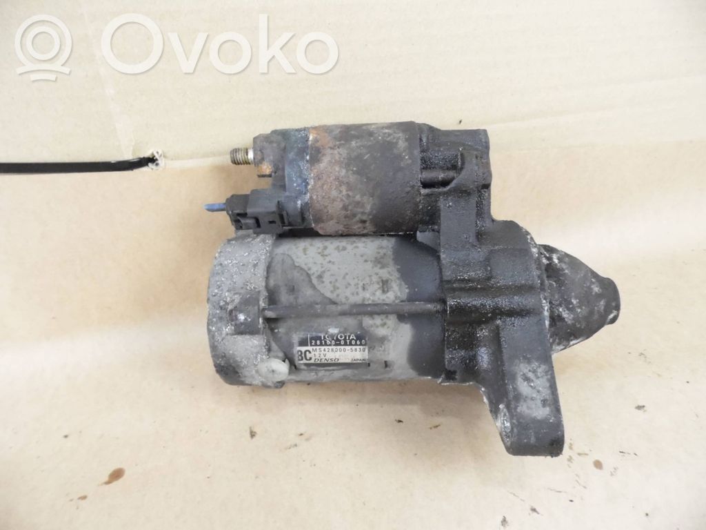 Toyota Corolla Verso AR10 Starteris 