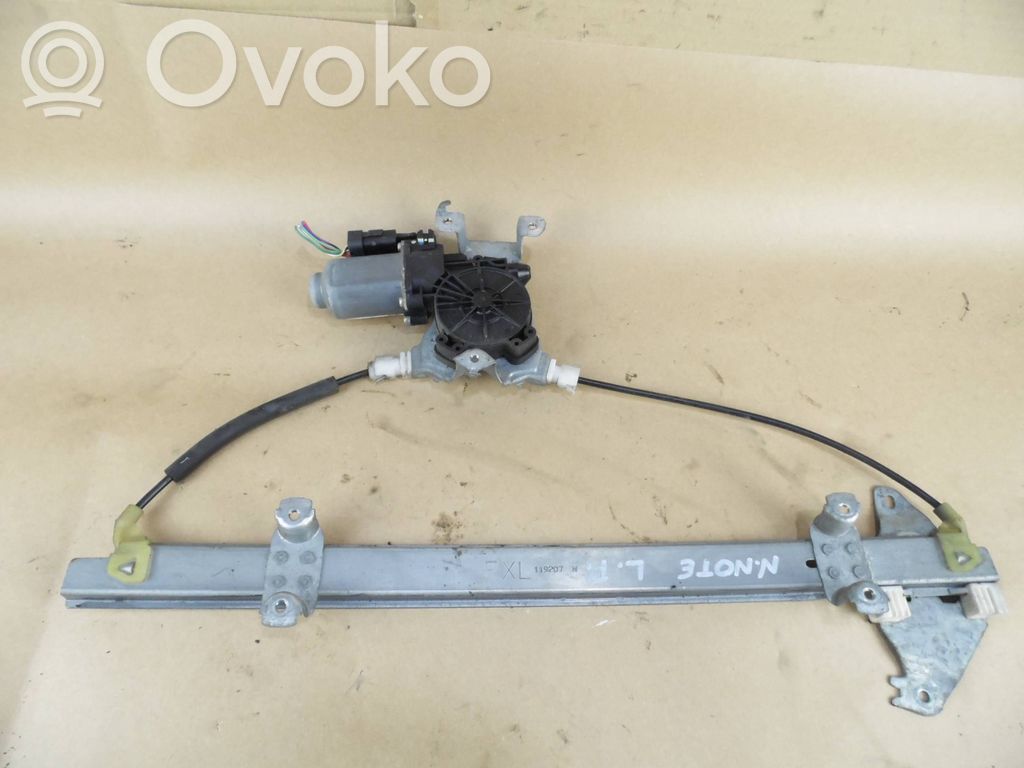 Nissan Note (E11) Front door window regulator with motor 