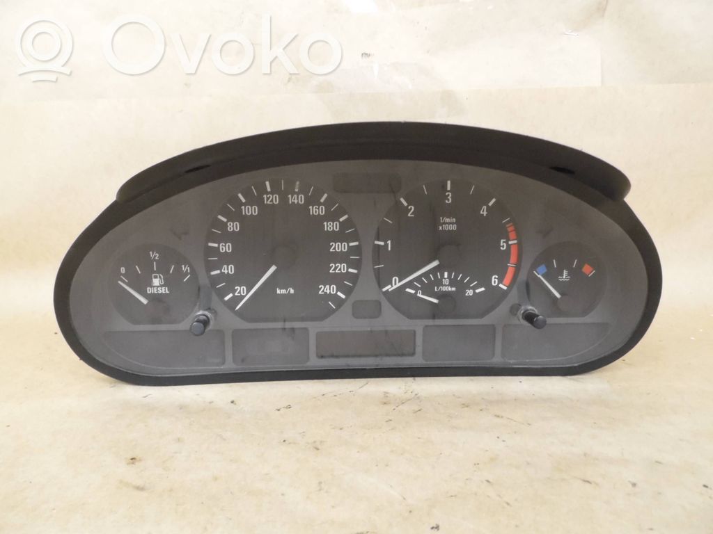 BMW 3 E46 Speedometer (instrument cluster) 