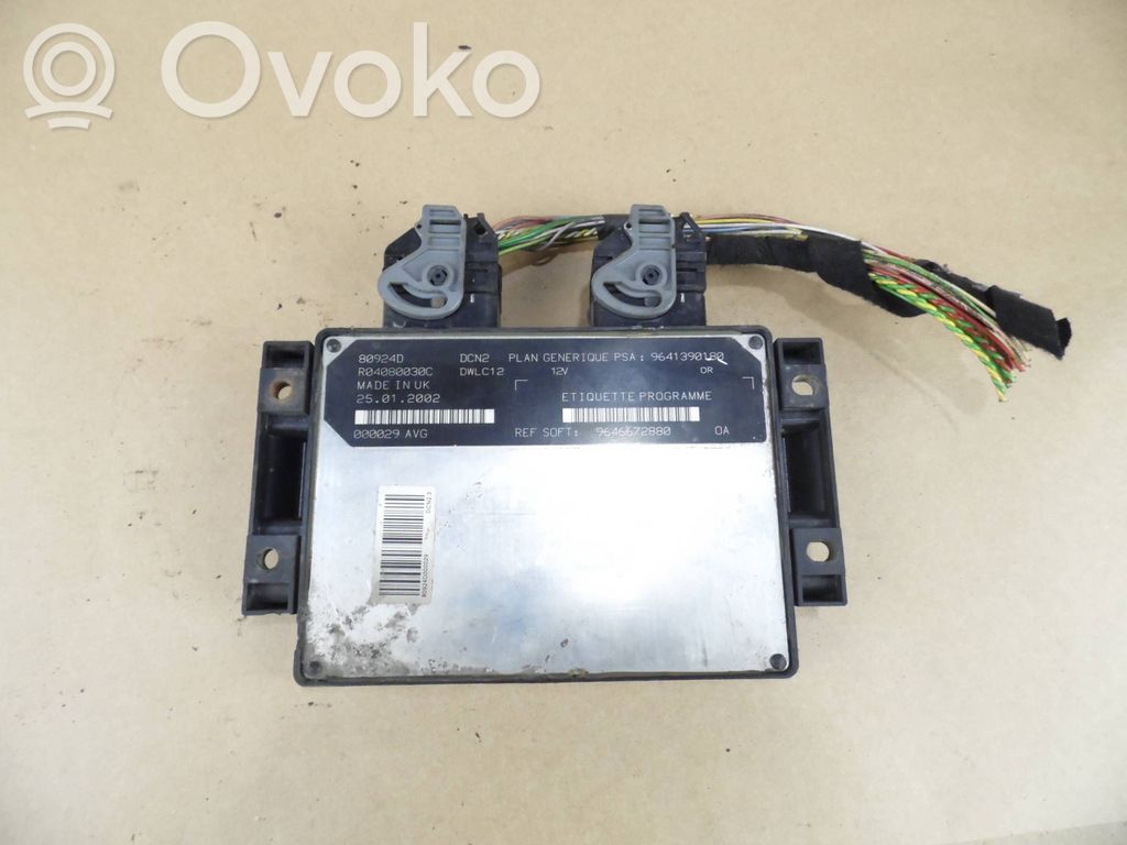 Peugeot 206 Engine control unit/module 