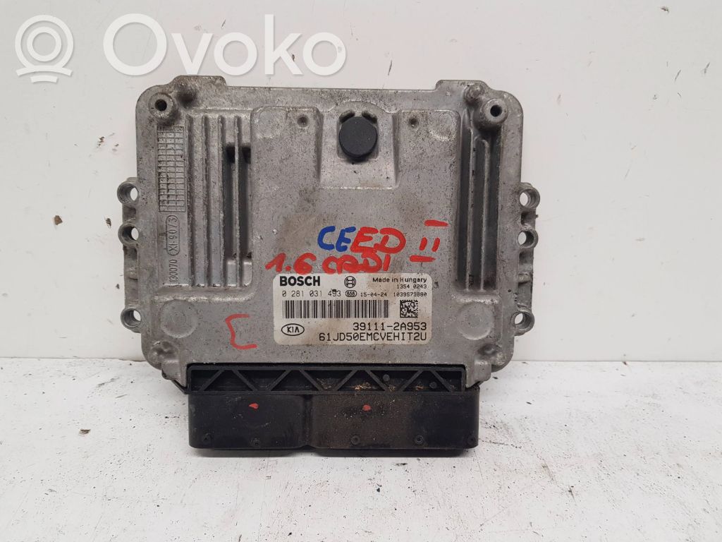 KIA Ceed Engine control unit/module 