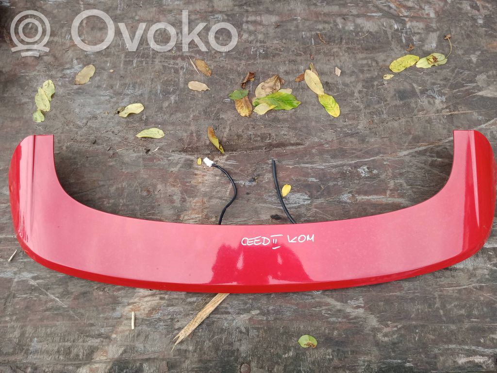 KIA Ceed Tailgate/trunk spoiler 
