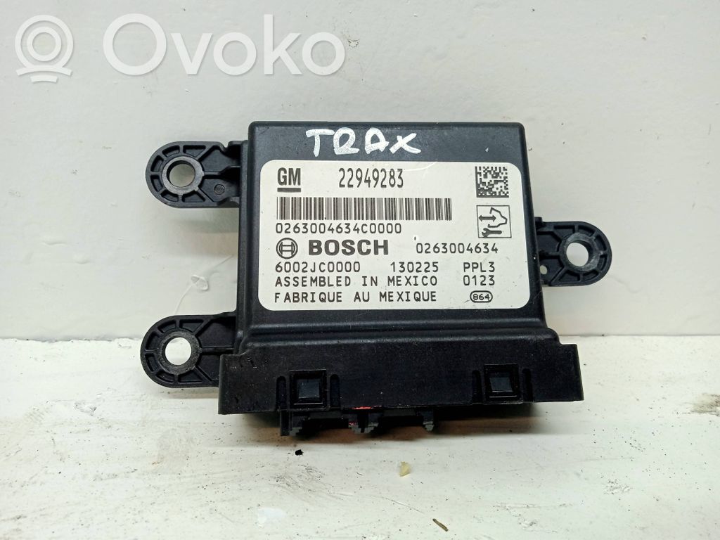Chevrolet Trax Parking PDC control unit/module 