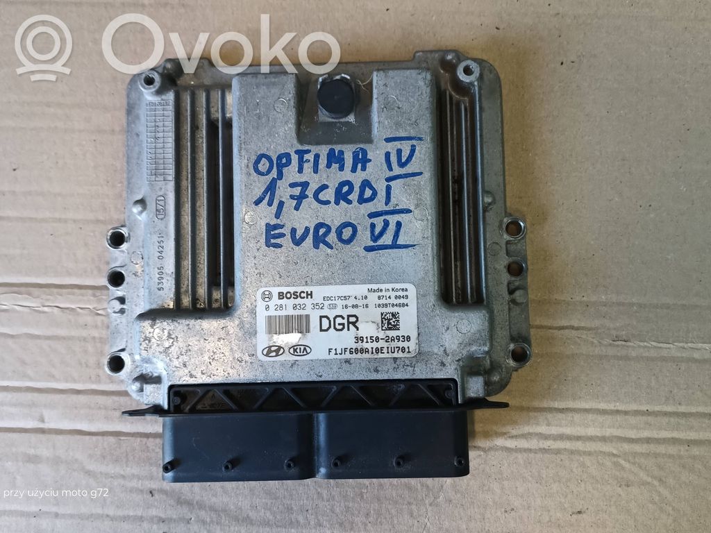 KIA Optima Engine control unit/module ECU 