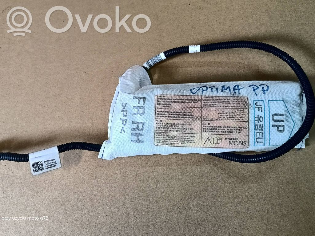 KIA Ceed Airbag del asiento 