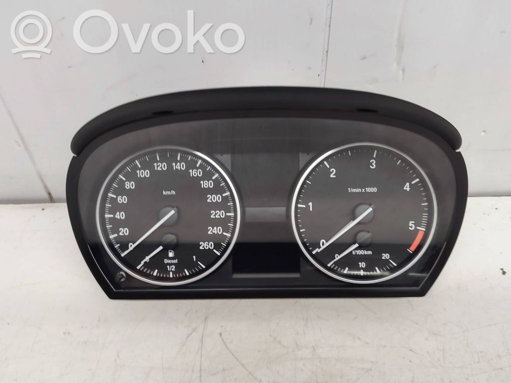 BMW 3 E90 E91 Speedometer (instrument cluster) 