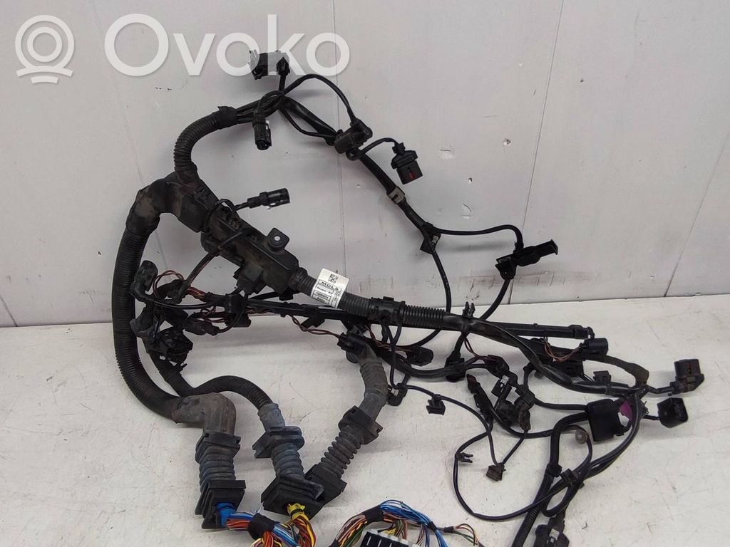 BMW X6 F16 Проводка двигателя 