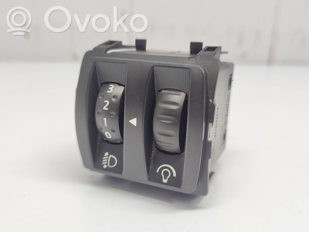 Renault Clio IV Headlight level height control switch 