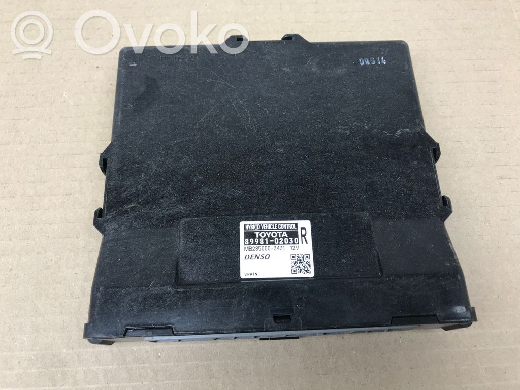 Toyota Auris E180 Other control units/modules 