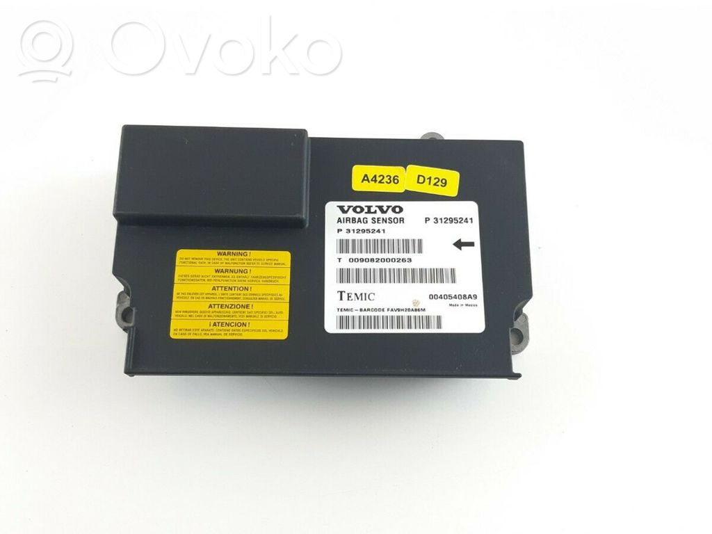 Volvo XC60 Airbag control unit/module 