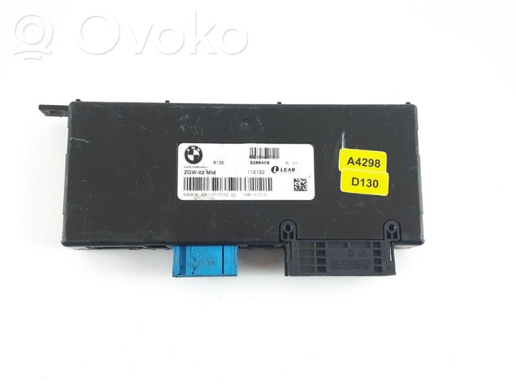 BMW 5 F10 F11 Gateway control module 