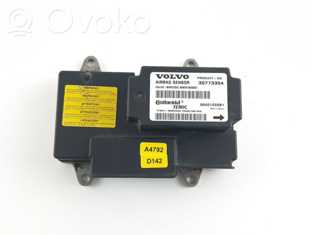 Volvo C70 Airbag control unit/module 