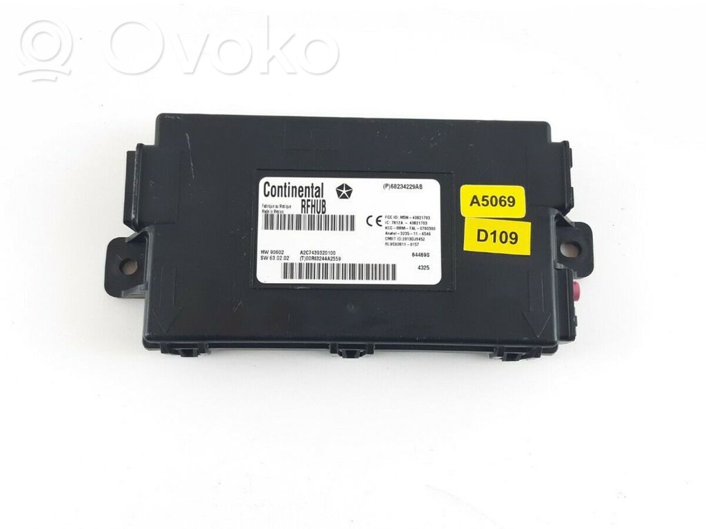 Dodge Challenger Keyless (KESSY) go control unit/module 
