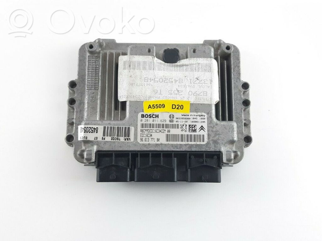 Citroen C4 I Picasso Engine control unit/module 