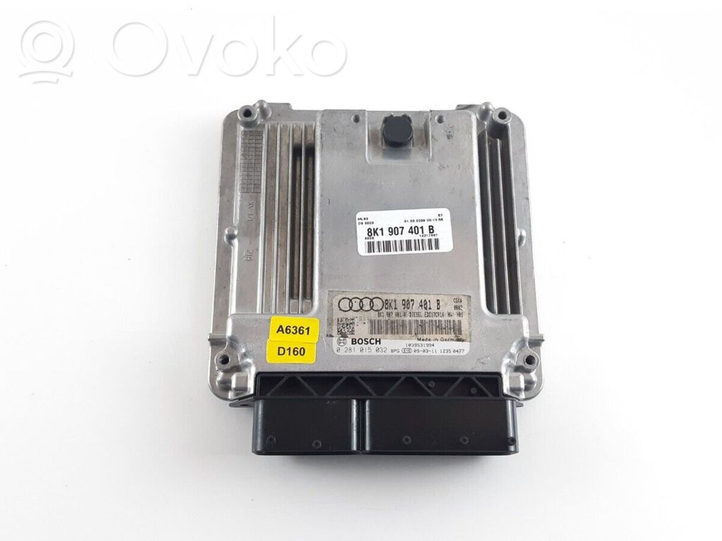 Engine control unit/module   8K1907401B,8K1907401A