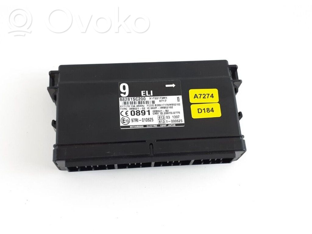 Subaru Forester SH Comfort/convenience module 