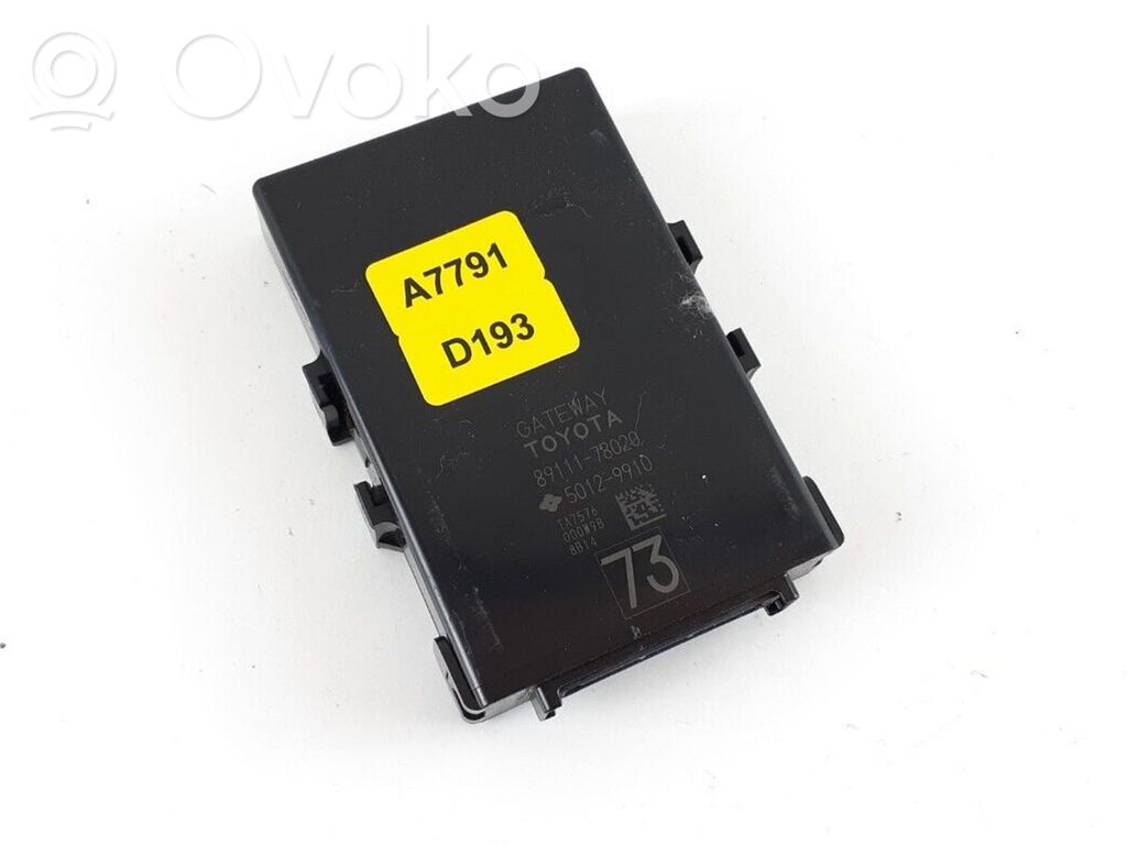 Lexus NX Gateway control module 