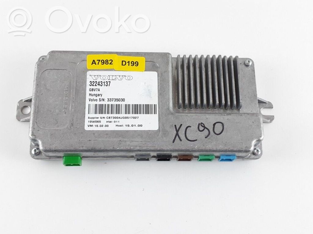 Volvo XC90 Camera control unit module 