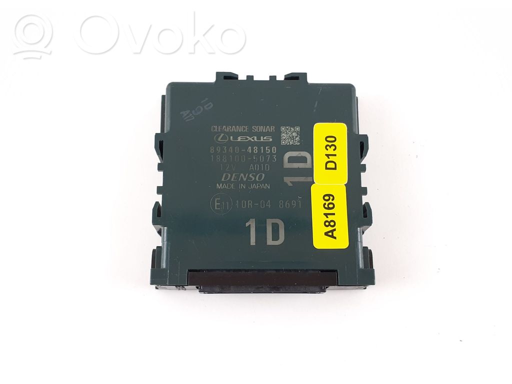 Lexus RX 450H Parking PDC control unit/module 