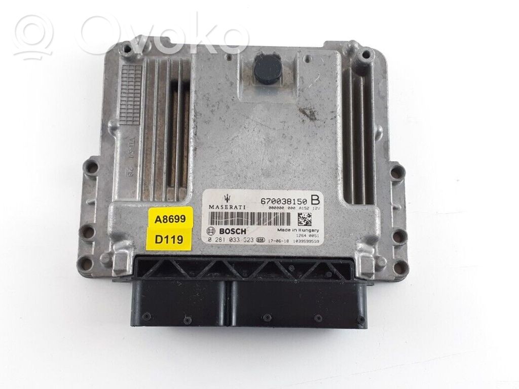 Maserati Quattroporte Engine control unit/module 