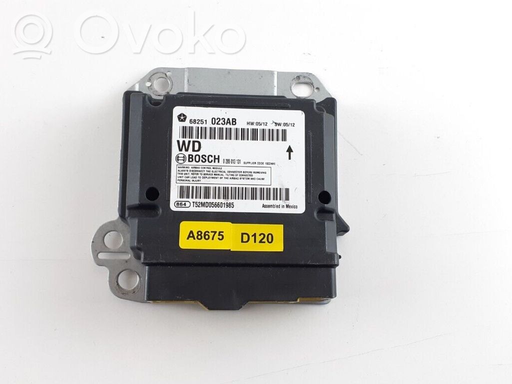 Airbag control unit/module   68251023AB,0285013131