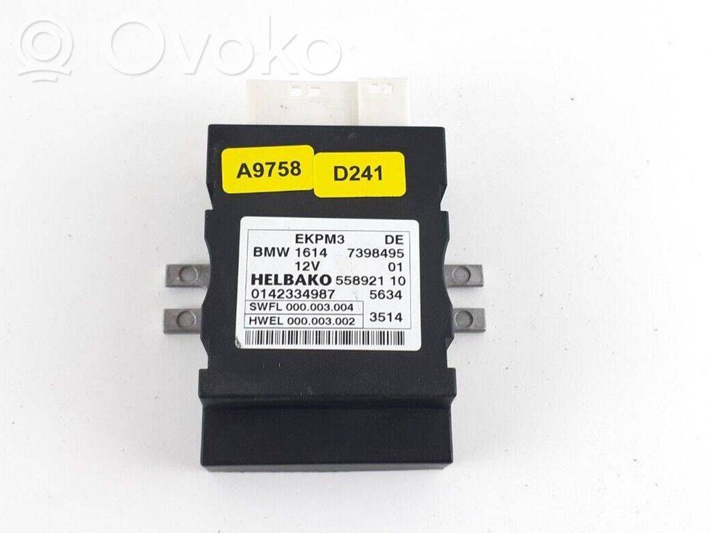 BMW 5 F10 F11 Fuel injection pump control unit/module 