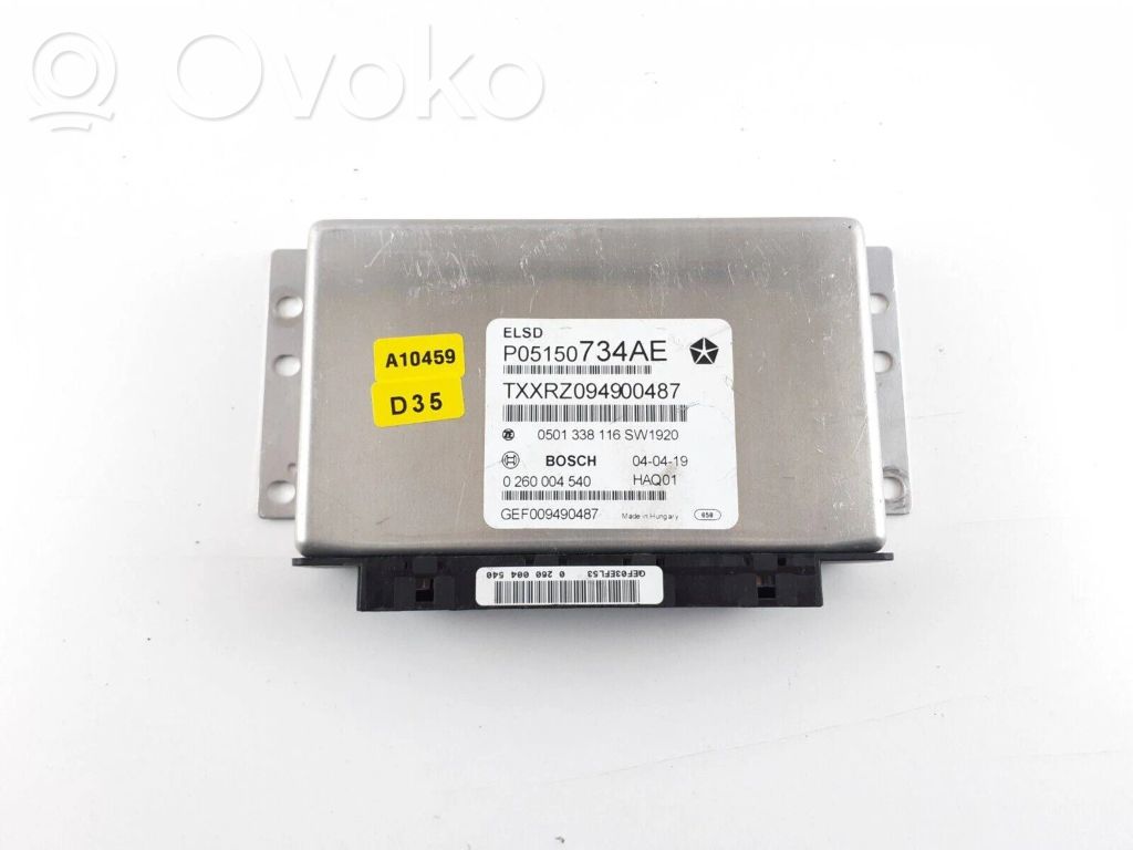Jeep Grand Cherokee Transfer box differential control unit 