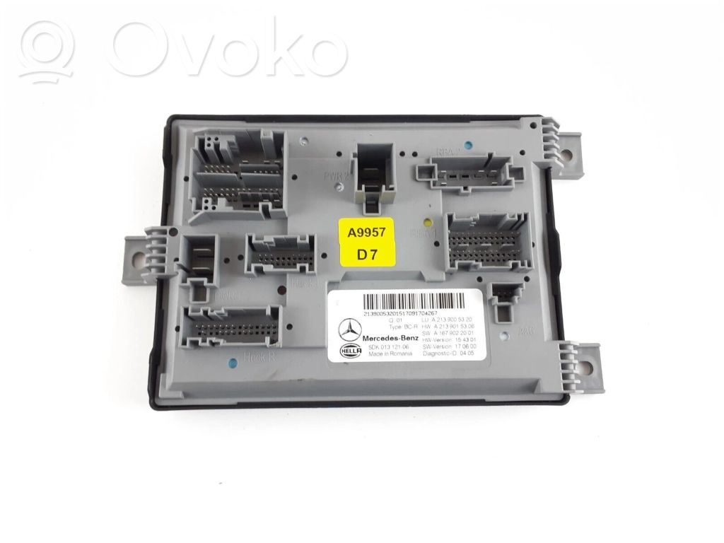 Mercedes-Benz E W213 SAM control unit 