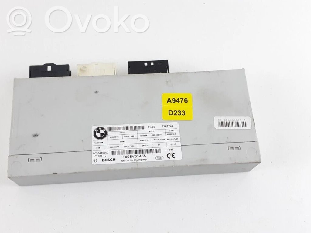 BMW 3 F30 F35 F31 Tailgate/trunk control unit/module 