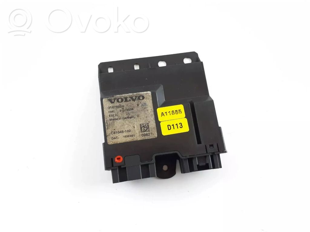 Volvo S90, V90 Tailgate/trunk control unit/module 
