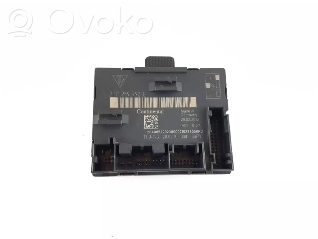 Porsche Cayenne (92A) Door control unit/module 