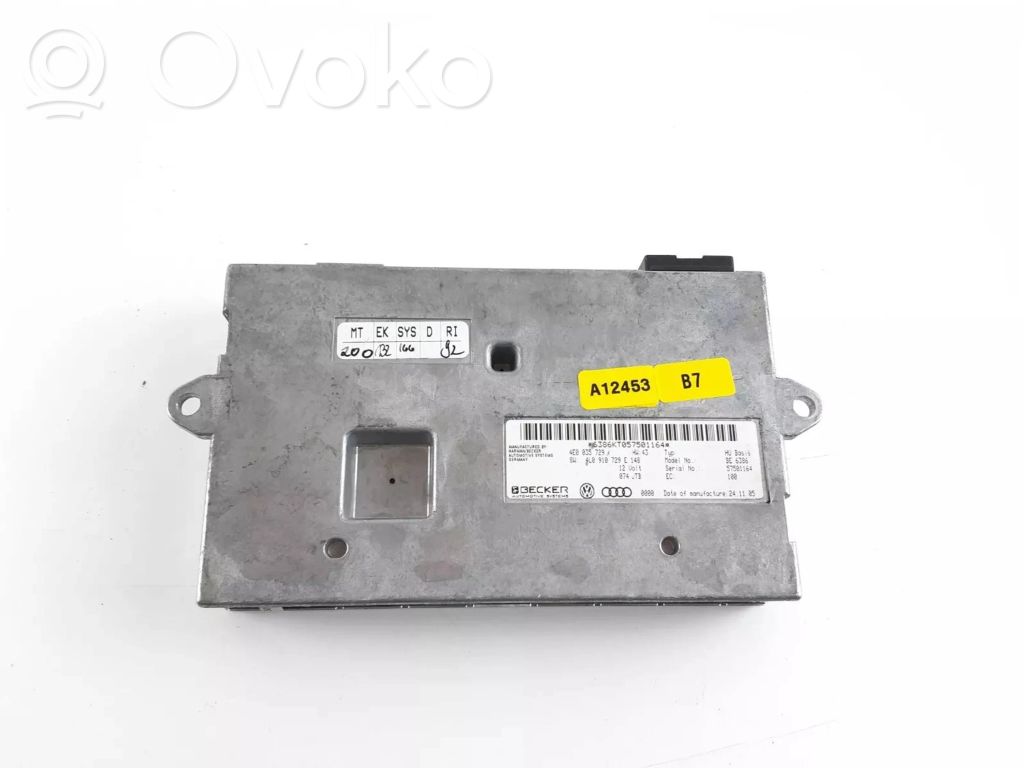 Audi A6 S6 C6 4F MMI vadības bloks 