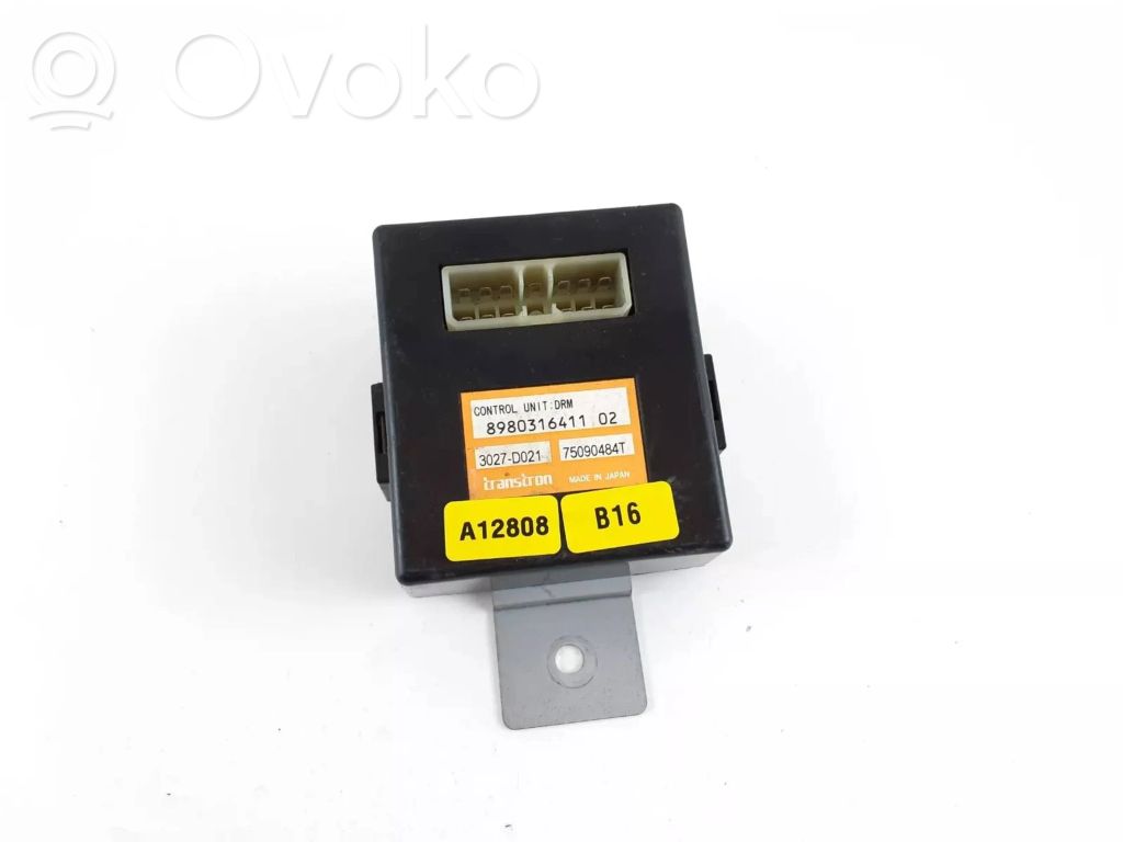 Isuzu D-Max Other control units/modules 