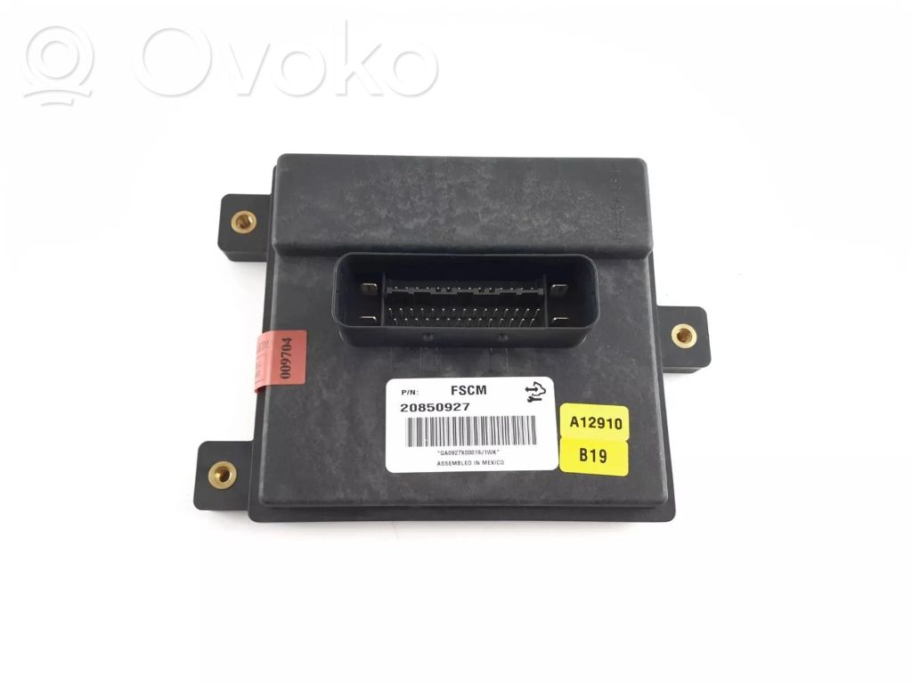 Opel Insignia A Fuel injection pump control unit/module 