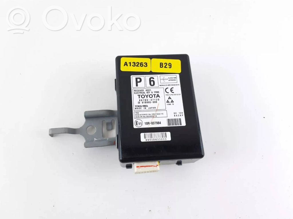 Toyota Prius+ (ZVW40) Tire pressure control unit 
