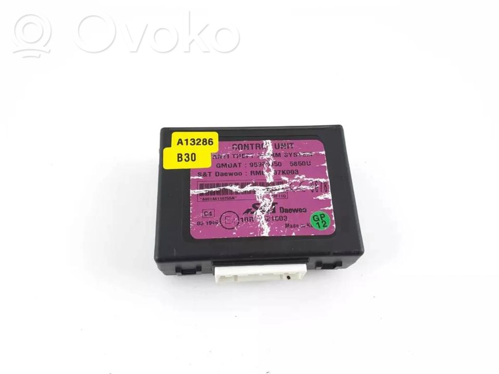 Chevrolet Spark Alarm control unit/module 