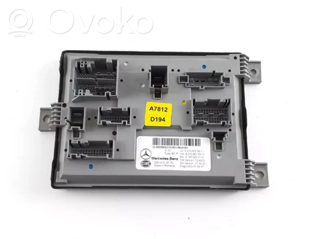 Mercedes-Benz E W213 SAM control unit 