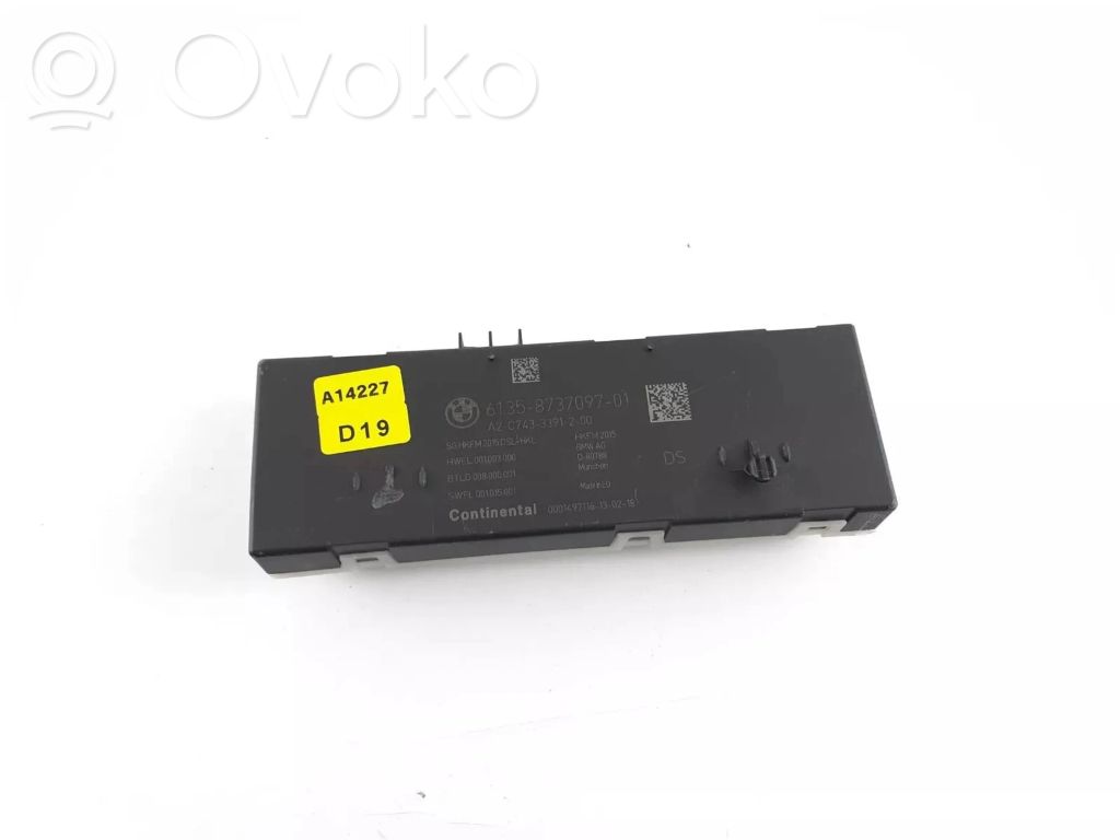Sterownik / Moduł elektrycznej klapy tylnej / bagażnika   8737097,61358737097,A2C7433391200