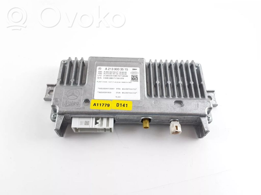 Mercedes-Benz E W213 Camera control unit module 