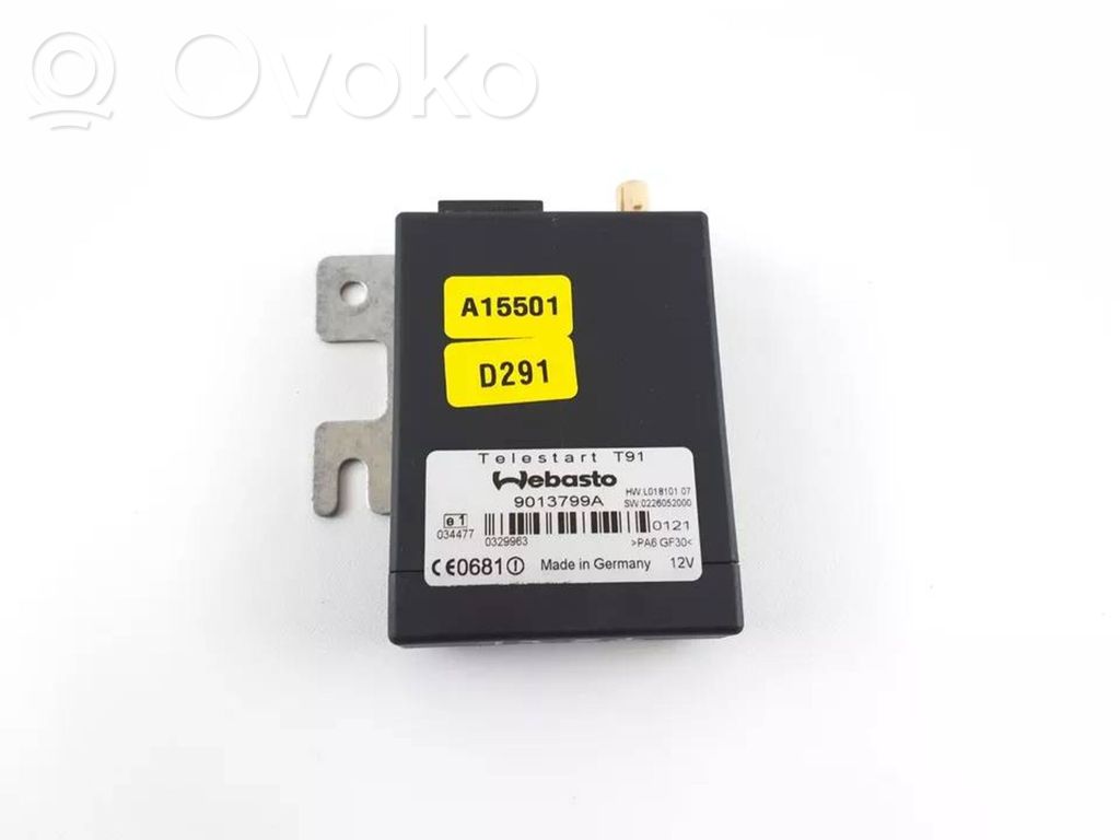 Porsche Cayenne (9PA) Auxiliary heating control unit/module 