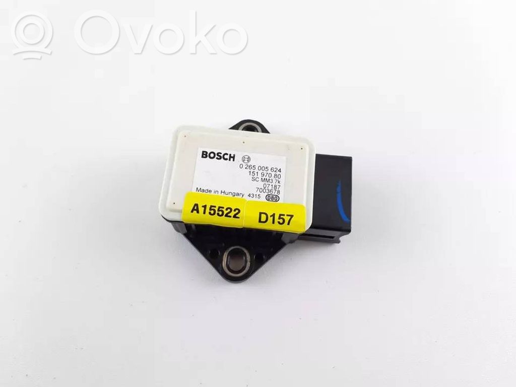 Chevrolet Tahoe ESP acceleration yaw rate sensor 