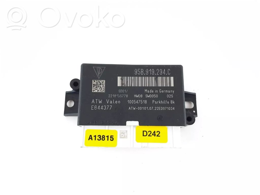 Porsche Macan (95B) Parking PDC control unit/module 