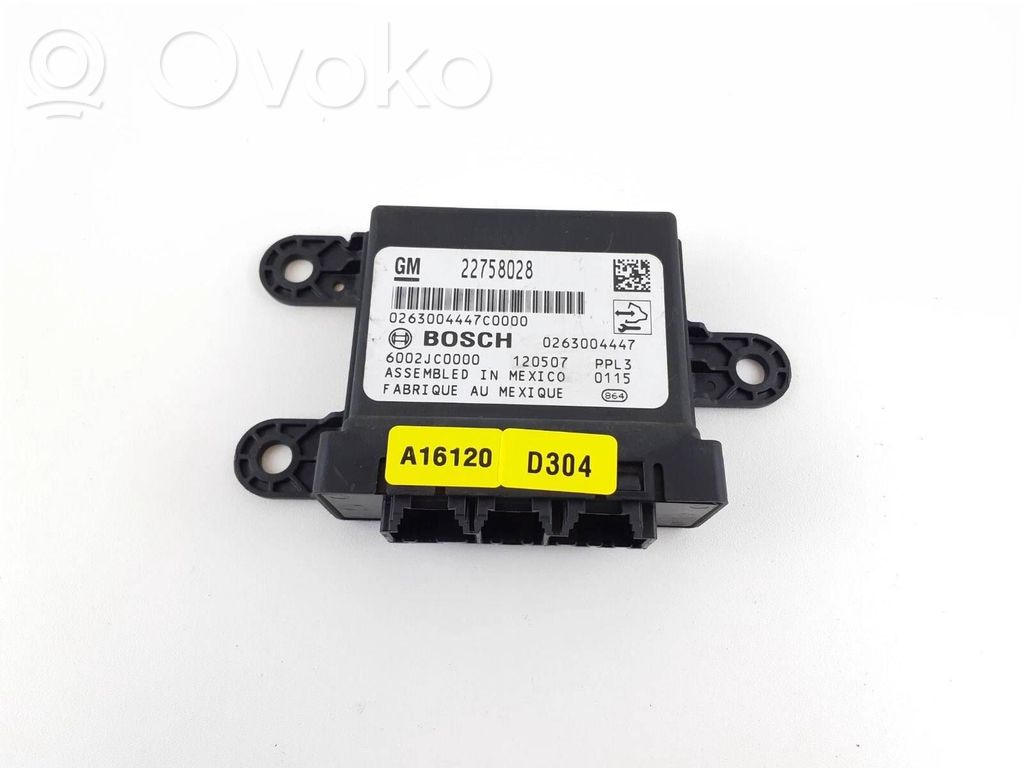 Opel Insignia A Parking PDC control unit/module 