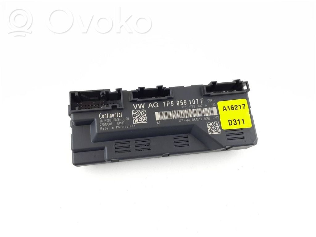 Porsche Cayenne (92A) Tailgate/trunk control unit/module 