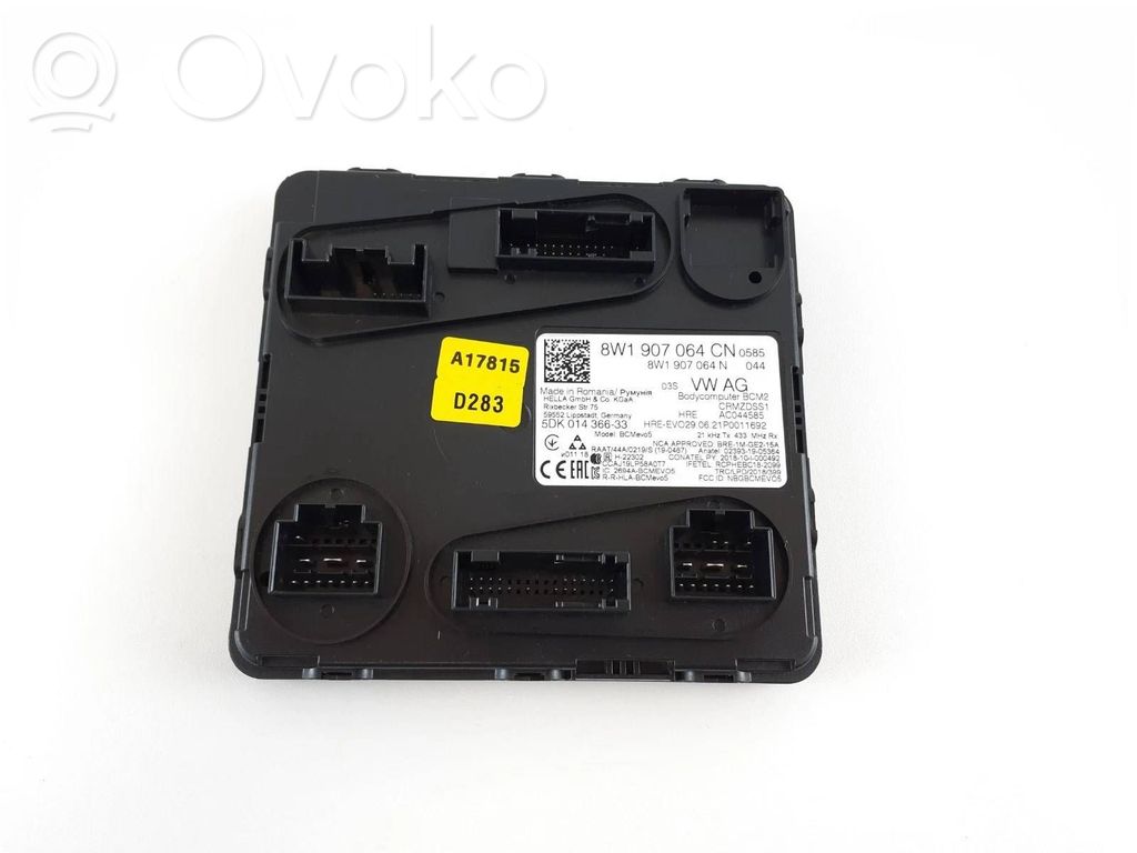 Audi A4 S4 B9 8W Mukavuusmoduuli 