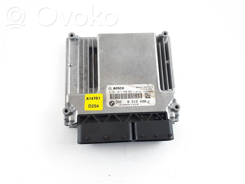Engine control unit/module   8512498,0281017550,030651310