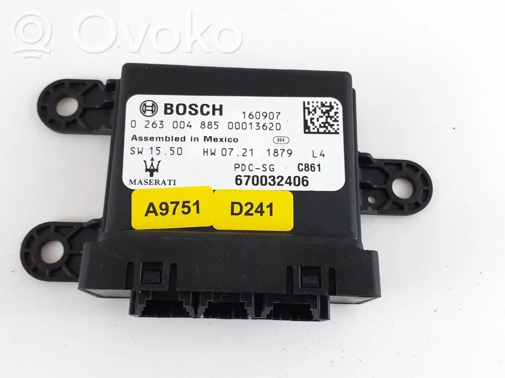 Maserati Levante Parking PDC control unit/module 